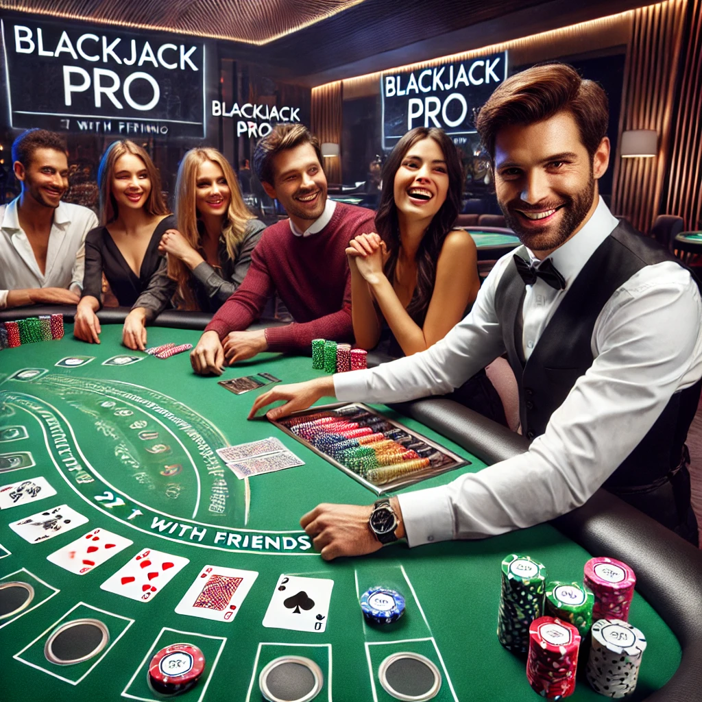 Blackjack table